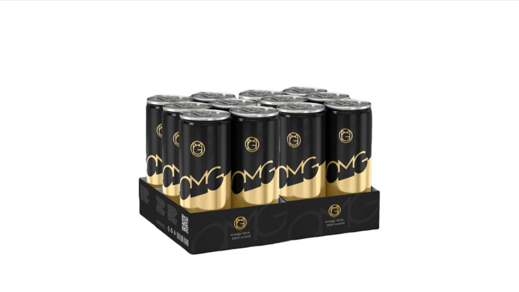 OMG ENERGY DRINK 12 can pack